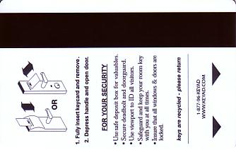 Hotel Keycard Clarion Hotel Generic Back