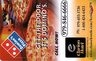 Hotel Keycard Clarion Hotel Generic Front