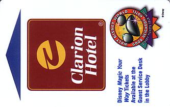 Hotel Keycard Clarion Hotel Generic Front
