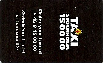 Hotel Keycard Clarion Hotel Stockholm Sweden Back
