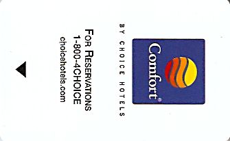 Hotel Keycard Comfort Inn & Suites Generic Front