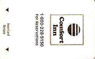 Hotel Keycard Comfort Inn & Suites Generic Front