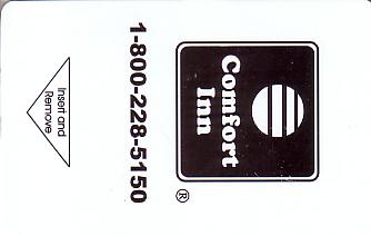 Hotel Keycard Comfort Inn & Suites Generic Front