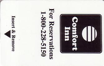 Hotel Keycard Comfort Inn & Suites Generic Front