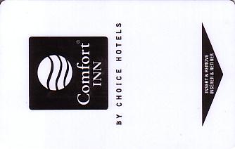 Hotel Keycard Comfort Inn & Suites Generic Front