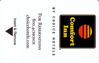 Hotel Keycard Comfort Inn & Suites Generic Front