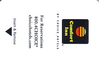 Hotel Keycard Comfort Inn & Suites Generic Front