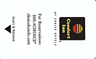 Hotel Keycard Comfort Inn & Suites Generic Front