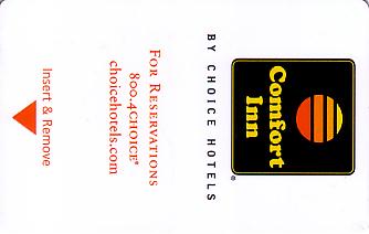 Hotel Keycard Comfort Inn & Suites Generic Front