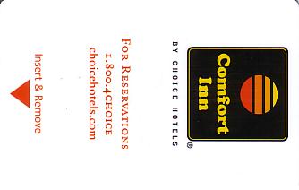 Hotel Keycard Comfort Inn & Suites Generic Front