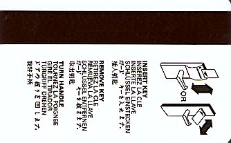 Hotel Keycard Comfort Inn & Suites Generic Back