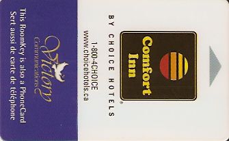Hotel Keycard Comfort Inn & Suites Generic Front