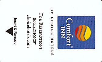 Hotel Keycard Comfort Inn & Suites Generic Front