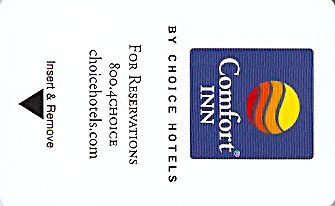 Hotel Keycard Comfort Inn & Suites Generic Front