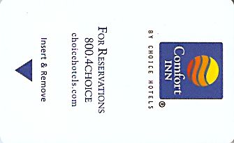 Hotel Keycard Comfort Inn & Suites Generic Front