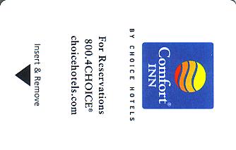 Hotel Keycard Comfort Inn & Suites Generic Front