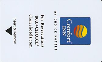Hotel Keycard Comfort Inn & Suites Generic Front