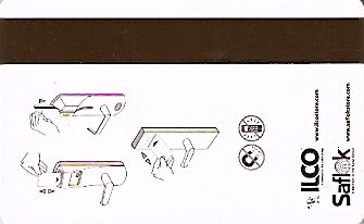 Hotel Keycard Comfort Inn & Suites Generic Back