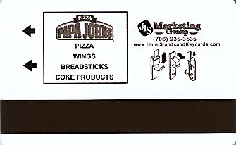 Hotel Keycard Comfort Inn & Suites Indiana (State) U.S.A. (State) Back