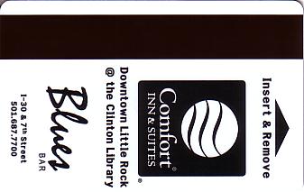 Hotel Keycard Comfort Inn & Suites Little Rock U.S.A. Back