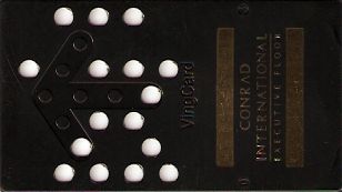 Hotel Keycard Conrad Generic Front