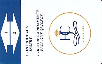 Hotel Keycard Conrad Barcelona Spain Front