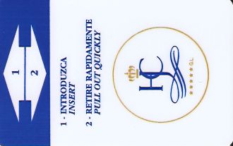 Hotel Keycard Conrad Barcelona Spain Front