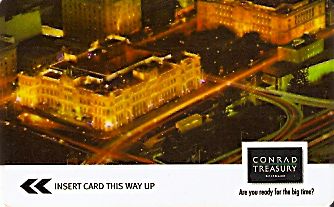 Hotel Keycard Conrad Brisbane Australia Front
