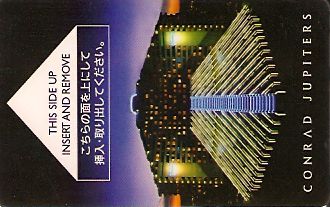 Hotel Keycard Conrad Gold Coast Australia Front