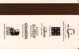 Hotel Keycard Conrad Gold Coast Australia Back
