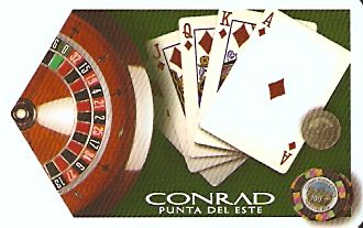 Hotel Keycard Conrad Punta Del Este Uruguay Front