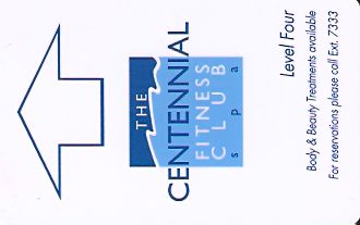 Hotel Keycard Conrad  Singapore Front