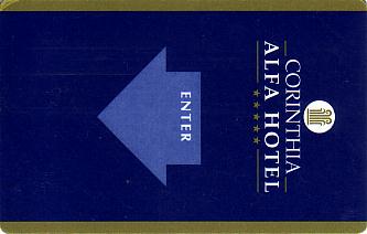 Hotel Keycard Corinthia Generic Front