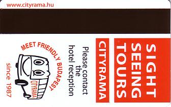 Hotel Keycard Corinthia Budapest Hungary Back