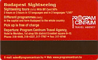 Hotel Keycard Corinthia Budapest Hungary Back