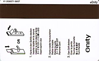 Hotel Keycard Country Inns & Suites Generic Back
