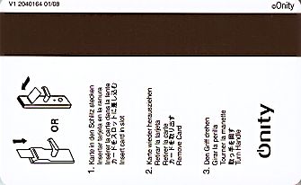 Hotel Keycard Country Inns & Suites Generic Back