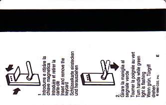 Hotel Keycard Country Inns & Suites Generic Back
