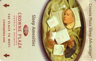 Hotel Keycard Crowne Plaza Generic Front