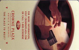 Hotel Keycard Crowne Plaza Generic Front