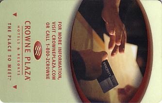 Hotel Keycard Crowne Plaza Generic Front