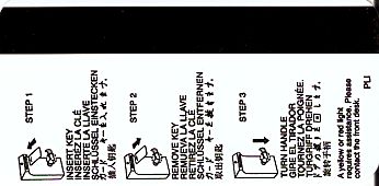Hotel Keycard Crowne Plaza Generic Back