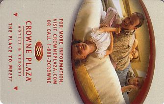 Hotel Keycard Crowne Plaza Generic Front