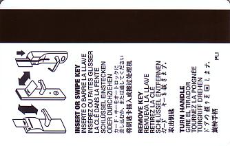 Hotel Keycard Crowne Plaza Generic Back