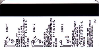 Hotel Keycard Crowne Plaza Generic Back