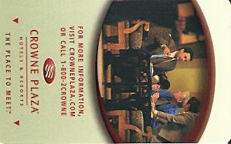 Hotel Keycard Crowne Plaza Generic Front
