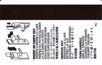 Hotel Keycard Crowne Plaza Generic Back