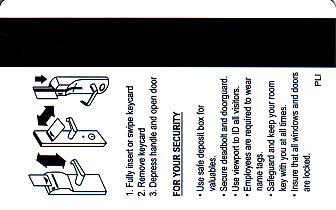 Hotel Keycard Crowne Plaza Generic Back