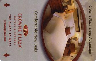 Hotel Keycard Crowne Plaza Generic Front