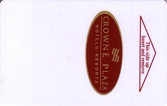 Hotel Keycard Crowne Plaza Generic Front